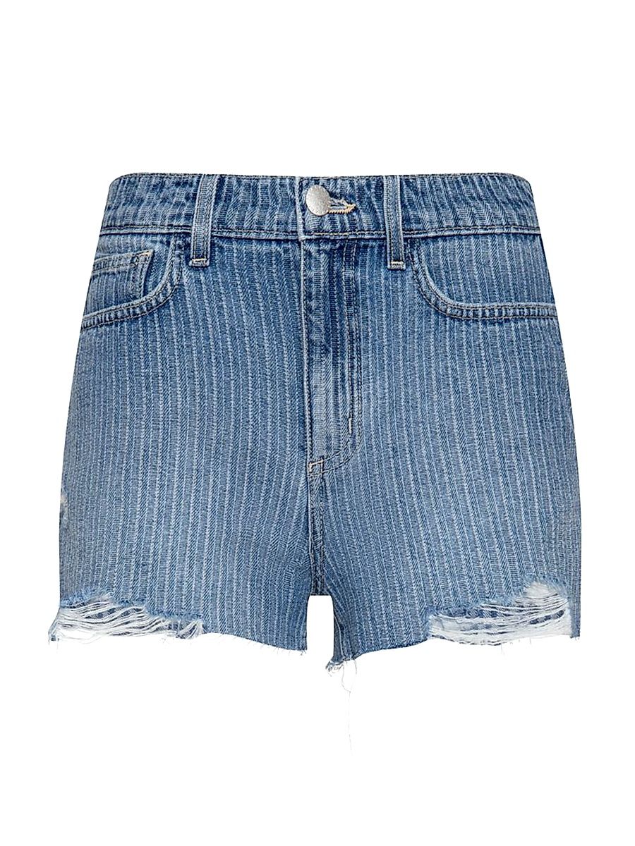 Women's Clark Raw Denim Shorts - Carmel Destruct - Size 32