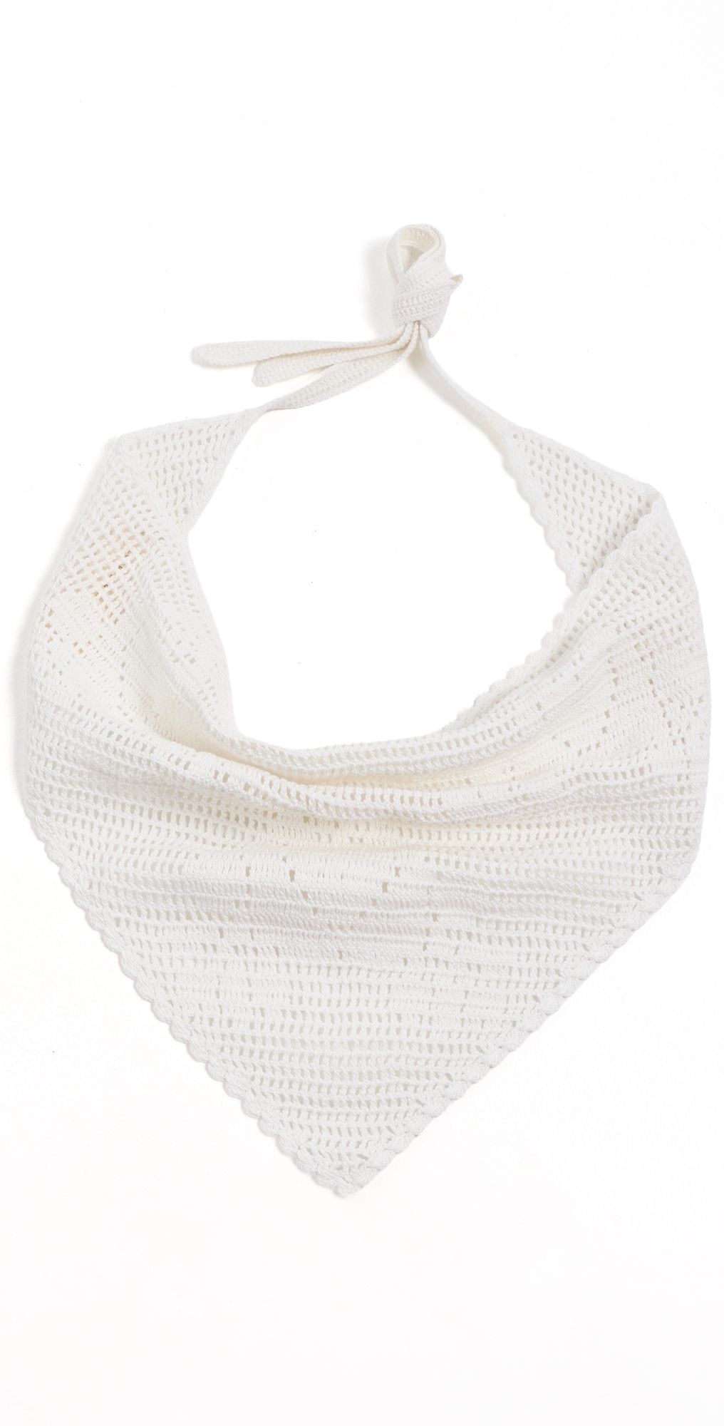 Loeffler Randall Viv Bandana White One Size