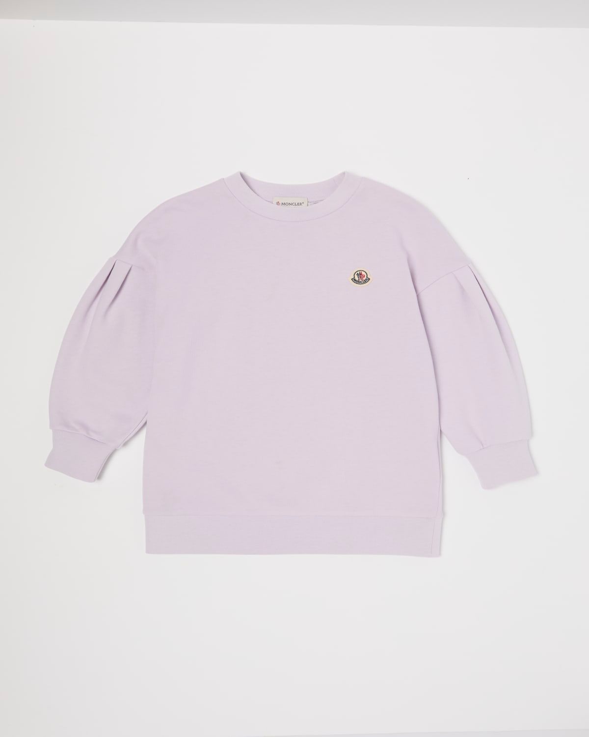 Girl & apos;s Cotton Fleece Logo-Patch Dress, Size 4-6