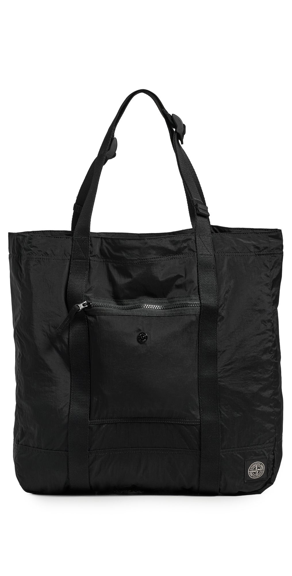 Stone Island Nylon Tote Bag Black One Size