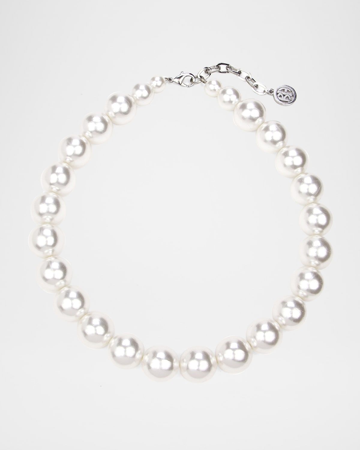 Large Pearl Strand Necklace