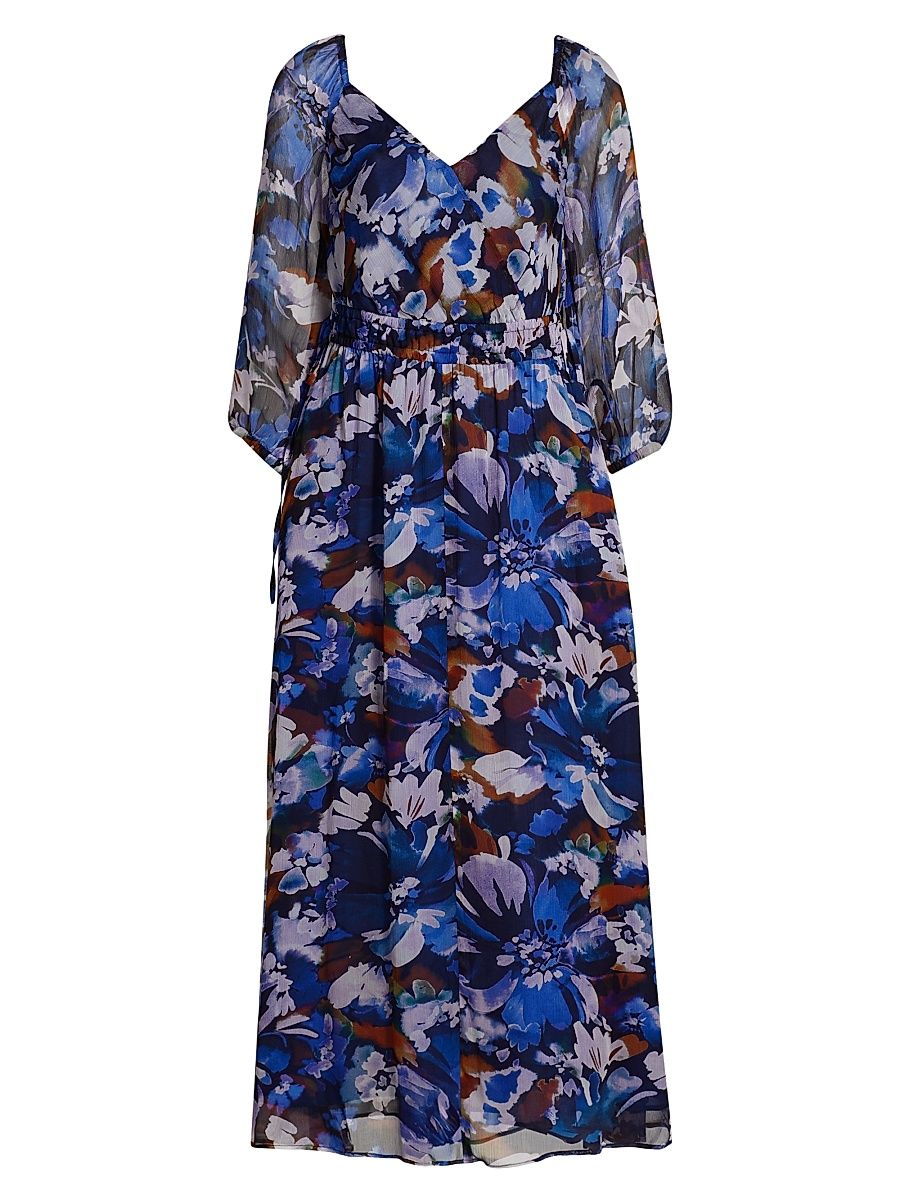 Women's Katie Floral Maxi Dress - Topaz Multi - Size 4
