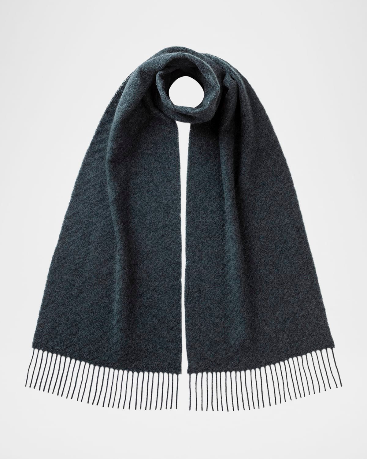 Lofty Twill Cashmere Scarf