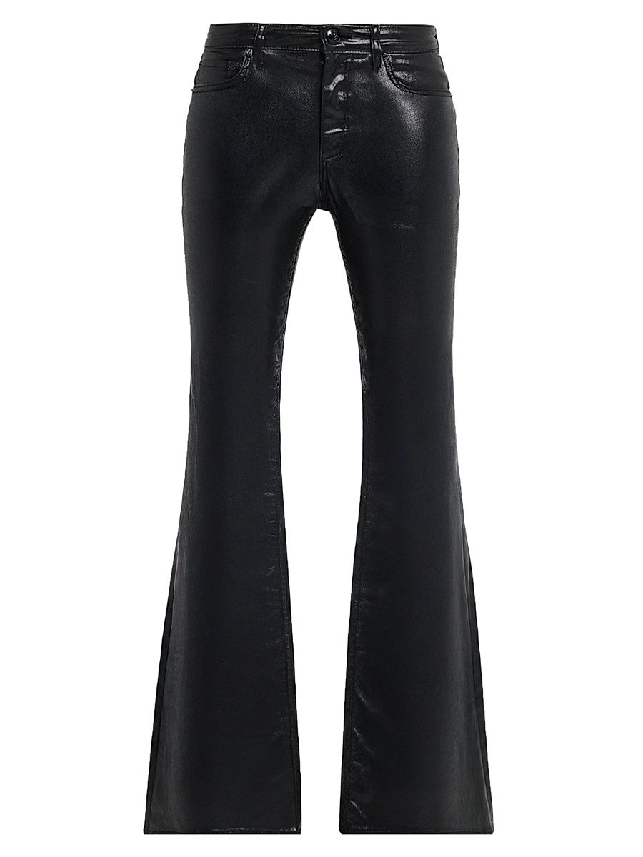 Women's Flexi Dahlia Mid-Rise Coated Jeans - Black - Size 26