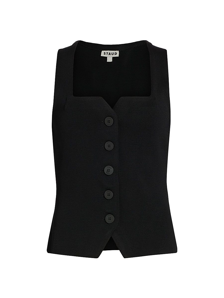 Women's Marisa Vest Top - Black - Size XL