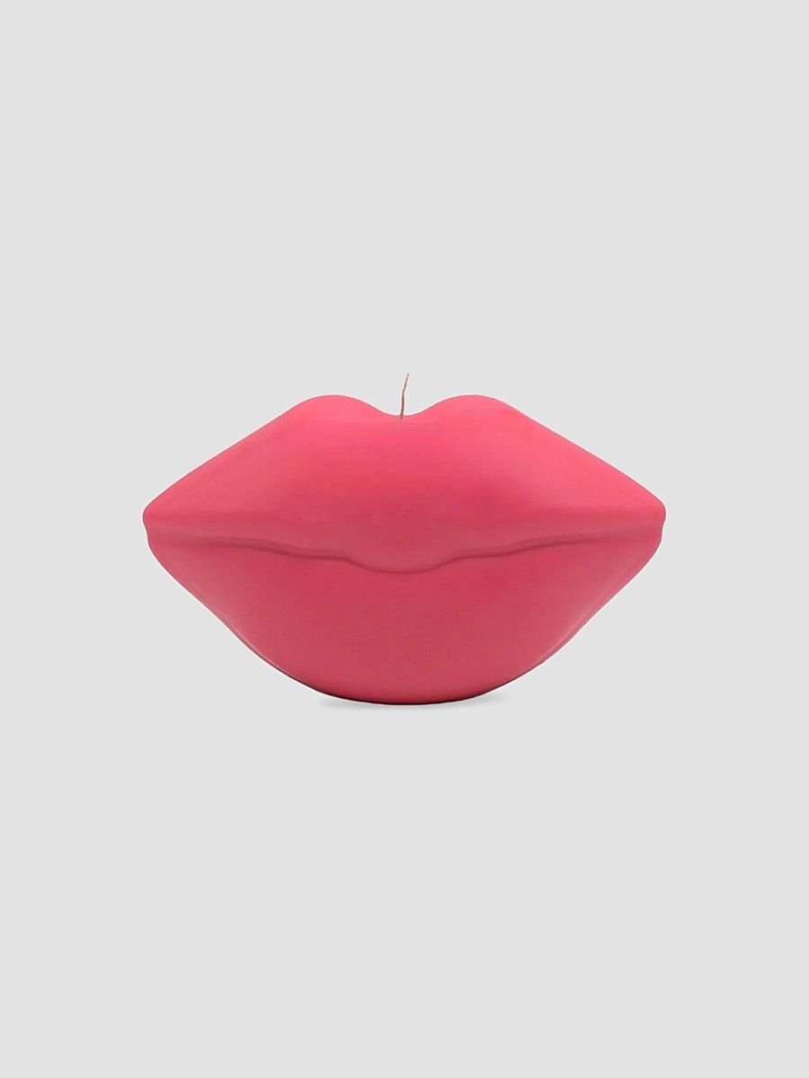 Big Kiss Candle - Lipstick Pink
