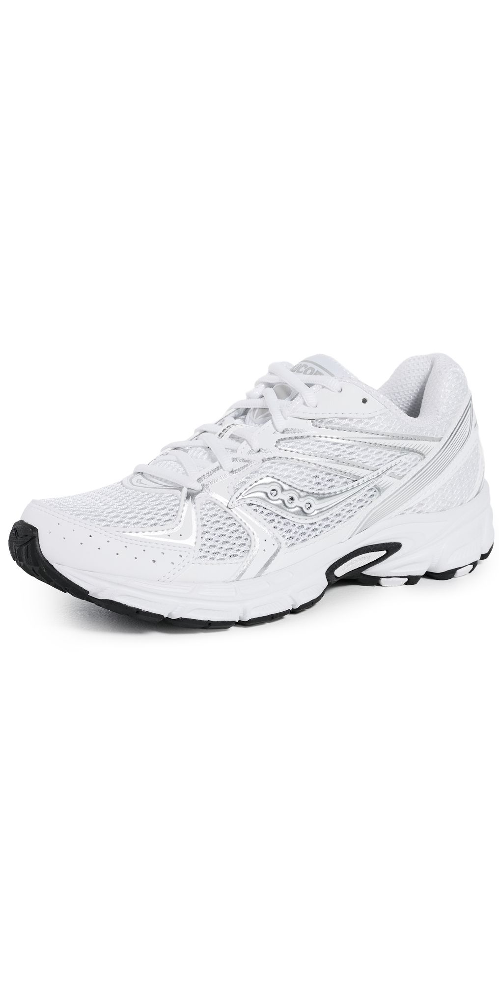 Saucony Ride Millennium Sneakers White/Silver M 9/ W 10.5