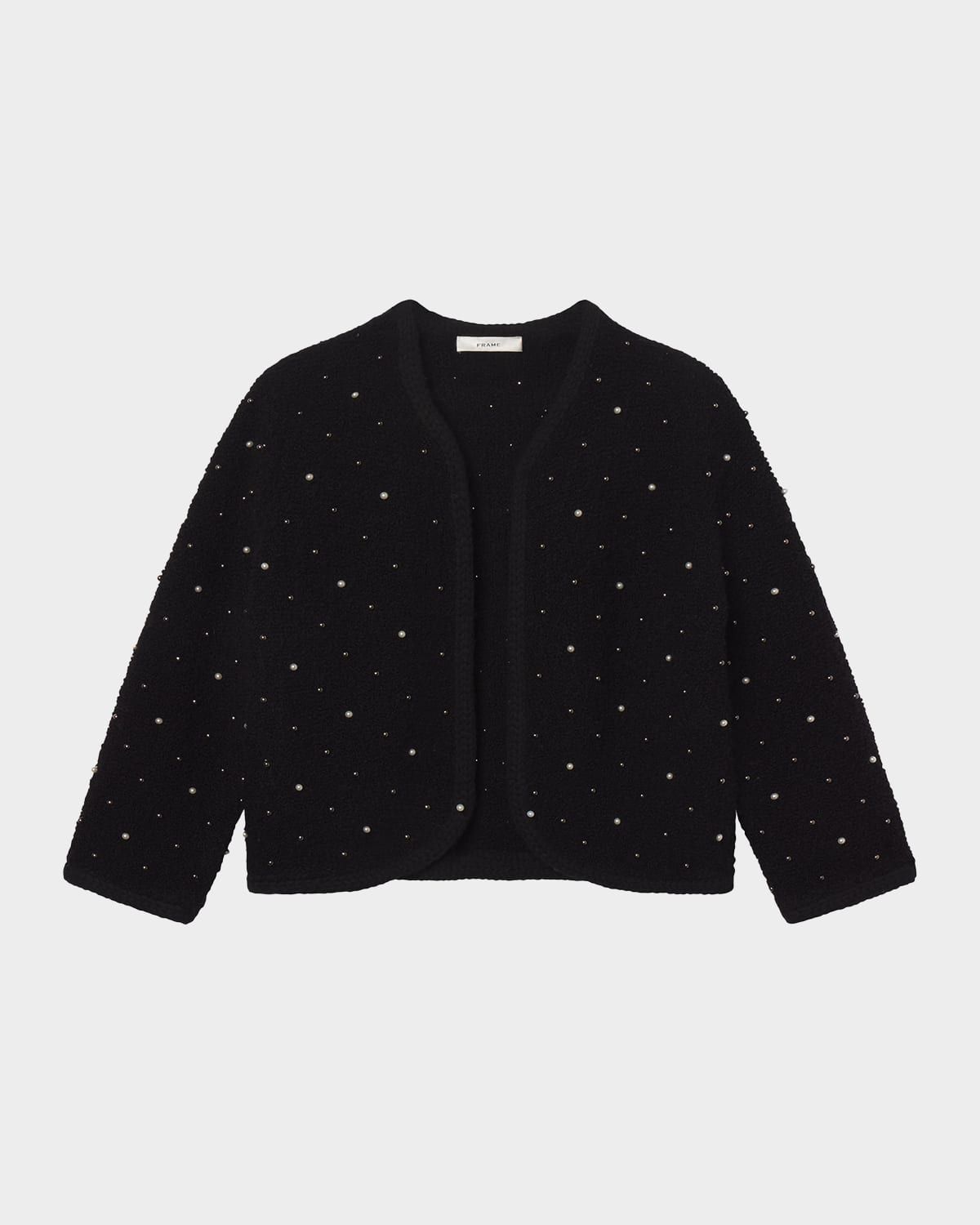 The Embellished Knit Jacket