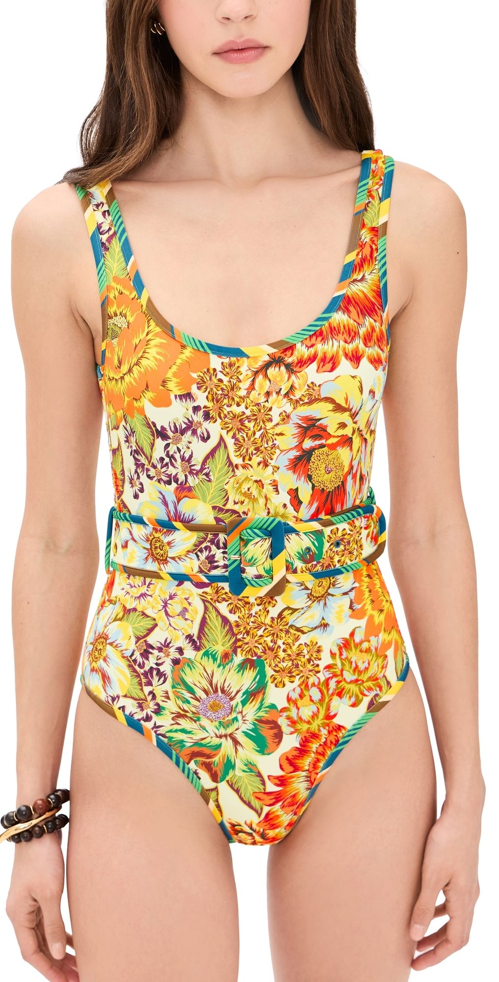ALÉMAIS Charlie Belted One Piece Multi S