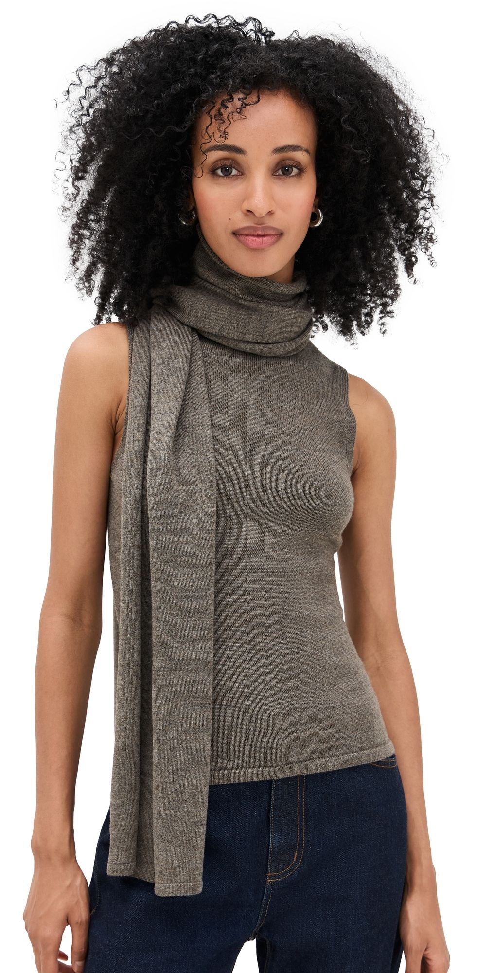 STAUD Canal Top Truffle M