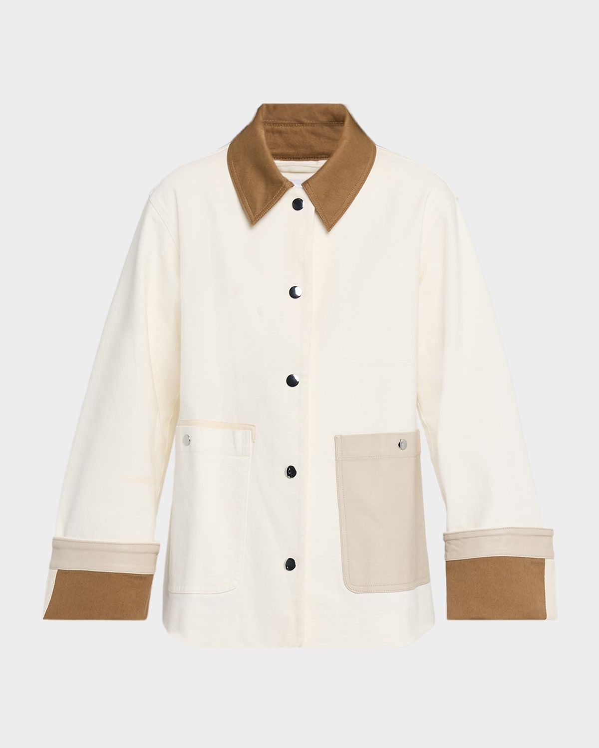 Troy Contrast Denim Jacket