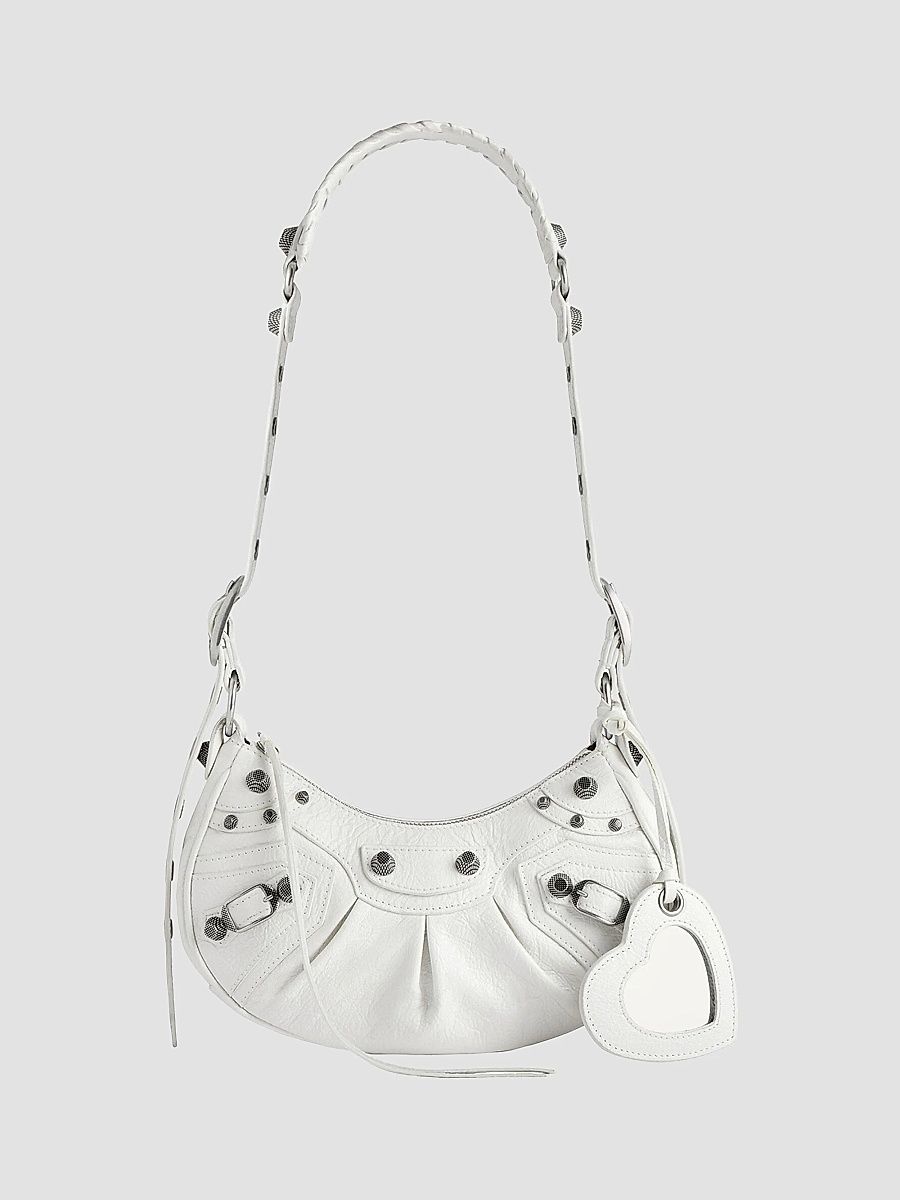 Balenciaga Women's Le Cagole XS Shoulder Bag - Optic White