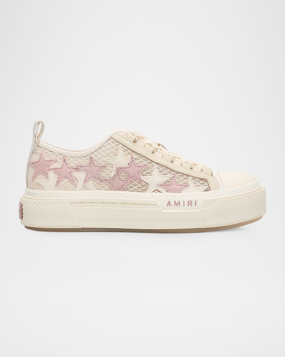 Mesh Stars Court Low-Top Sneakers