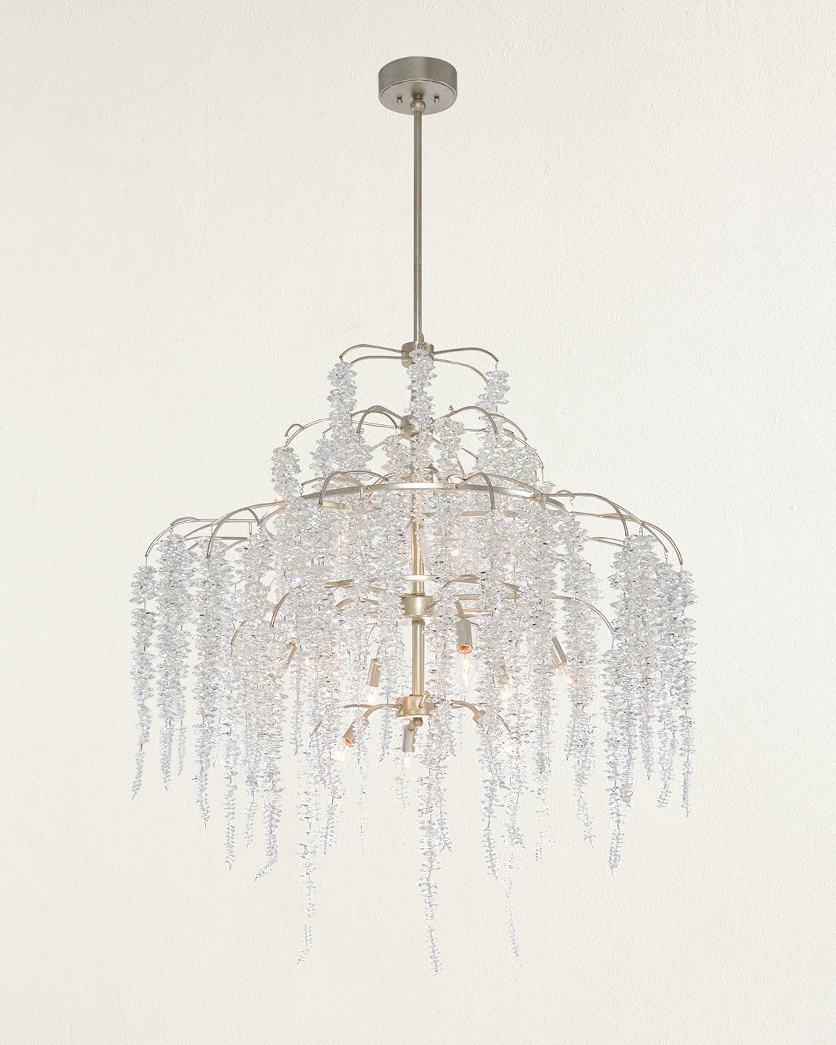 Cascading Crystal 12-Light Chandelier