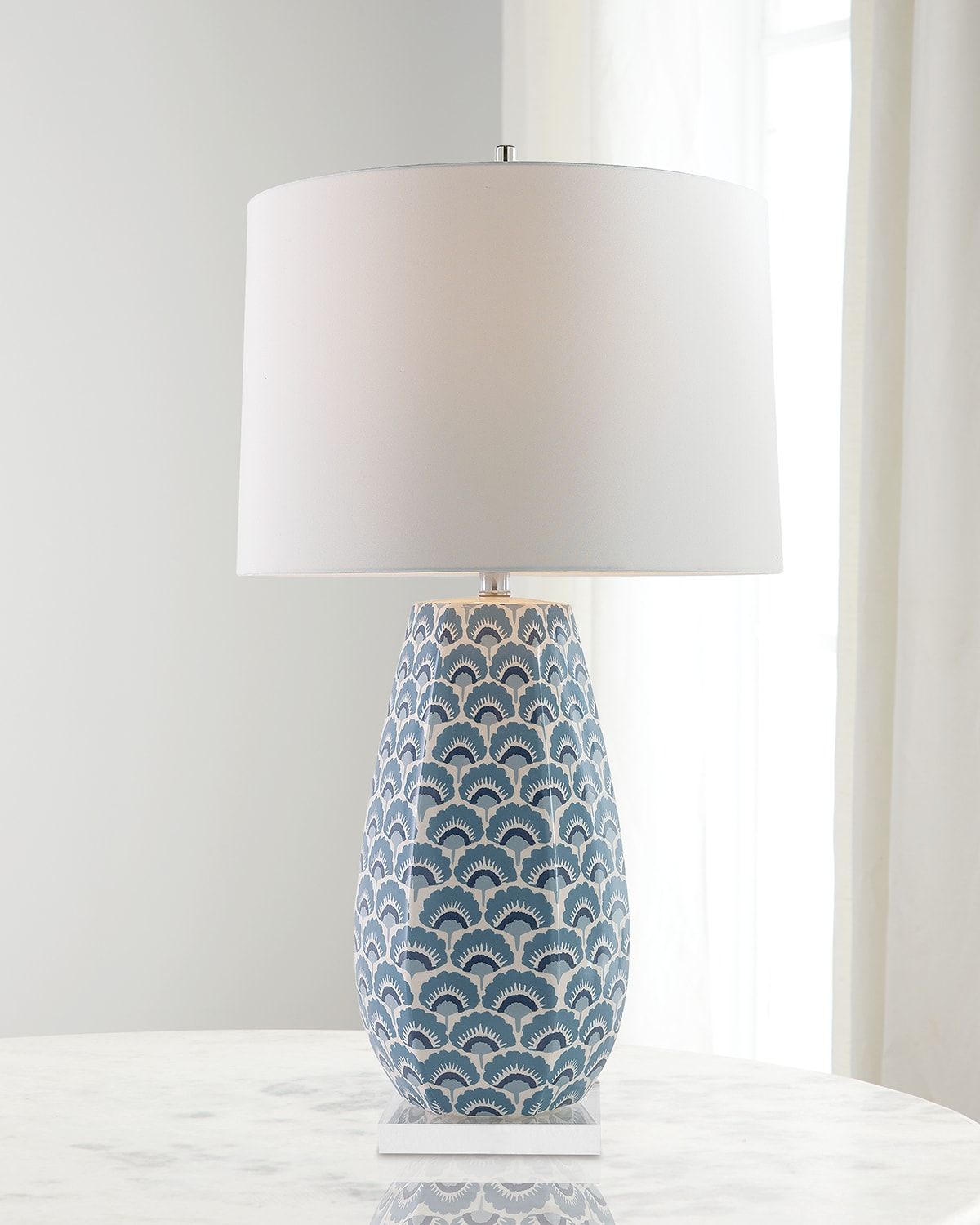 Isobel Blue Table Lamp