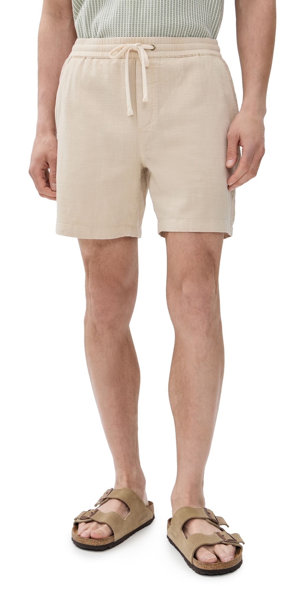Marine Layer Saturday Beach Shorts 6 Sand L