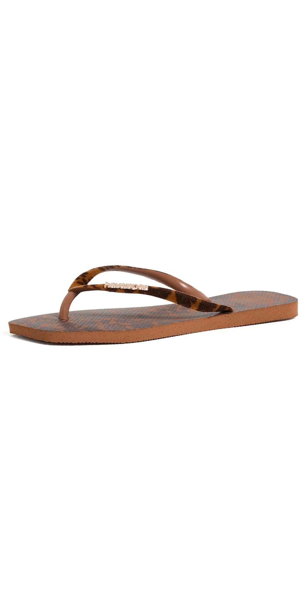 Havaianas Square Velvet Sandals Rust 7/8
