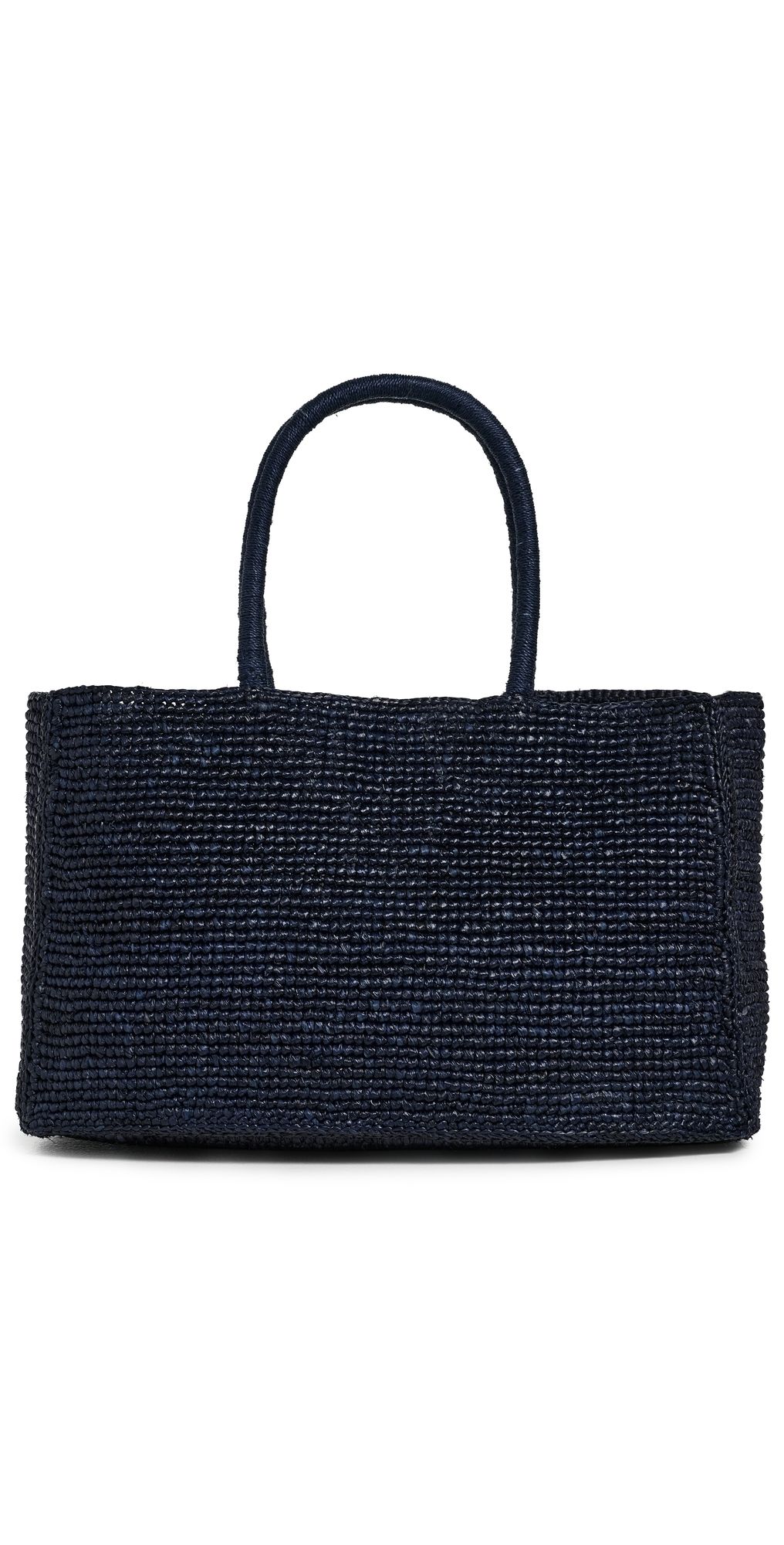 LIÉ STUDIO The Charlotte Raffia Bag Navy One Size