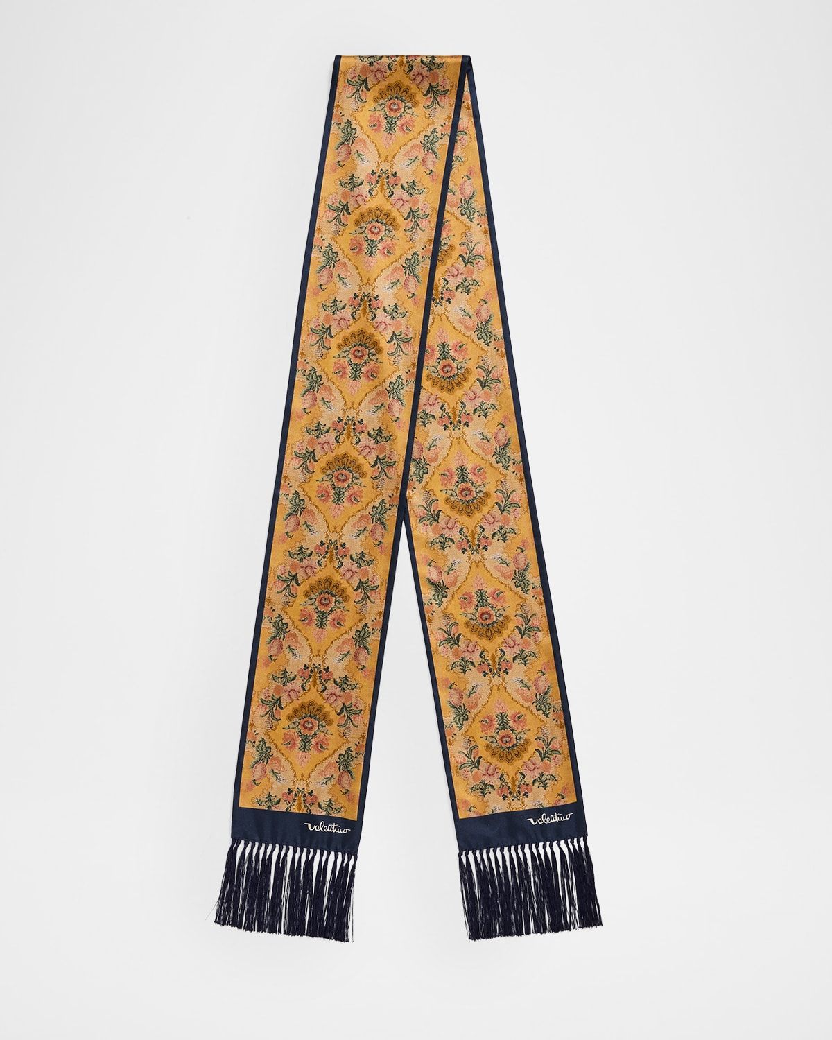 Men & apos;s Après L & apos;Hiver Silk Fringe Bandeau Scarf