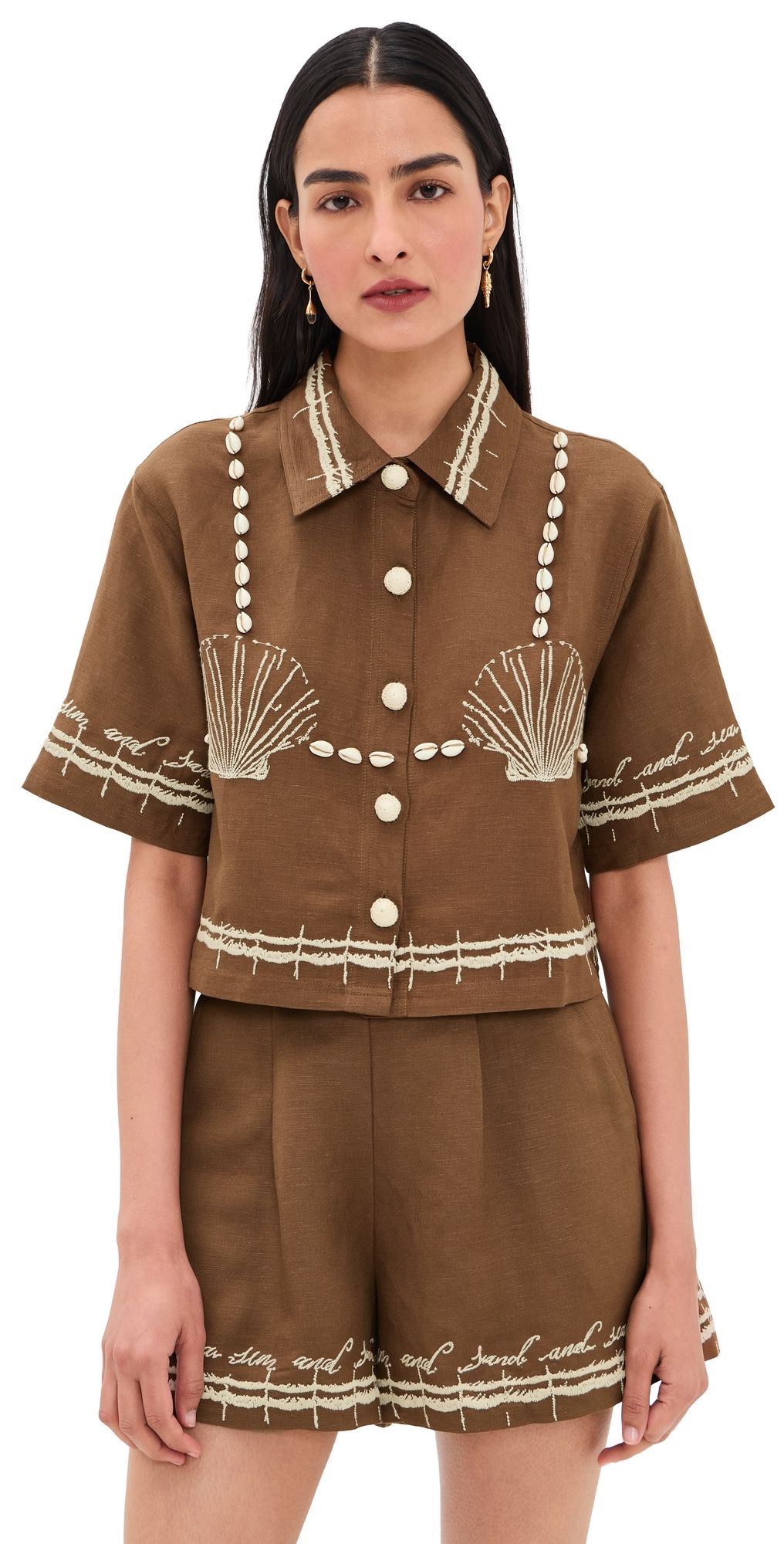 Hunter Bell Camp Shirt Shell and Tell S