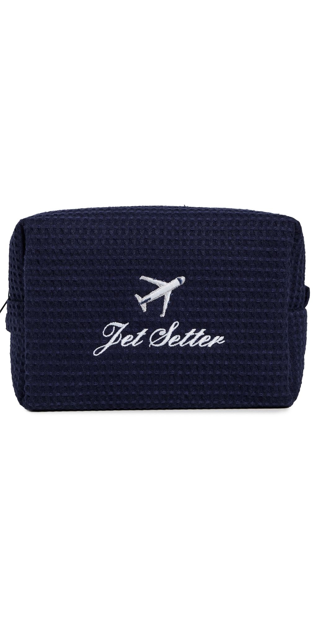 Abbode Jet Setter Waffle Pouch Navy One Size