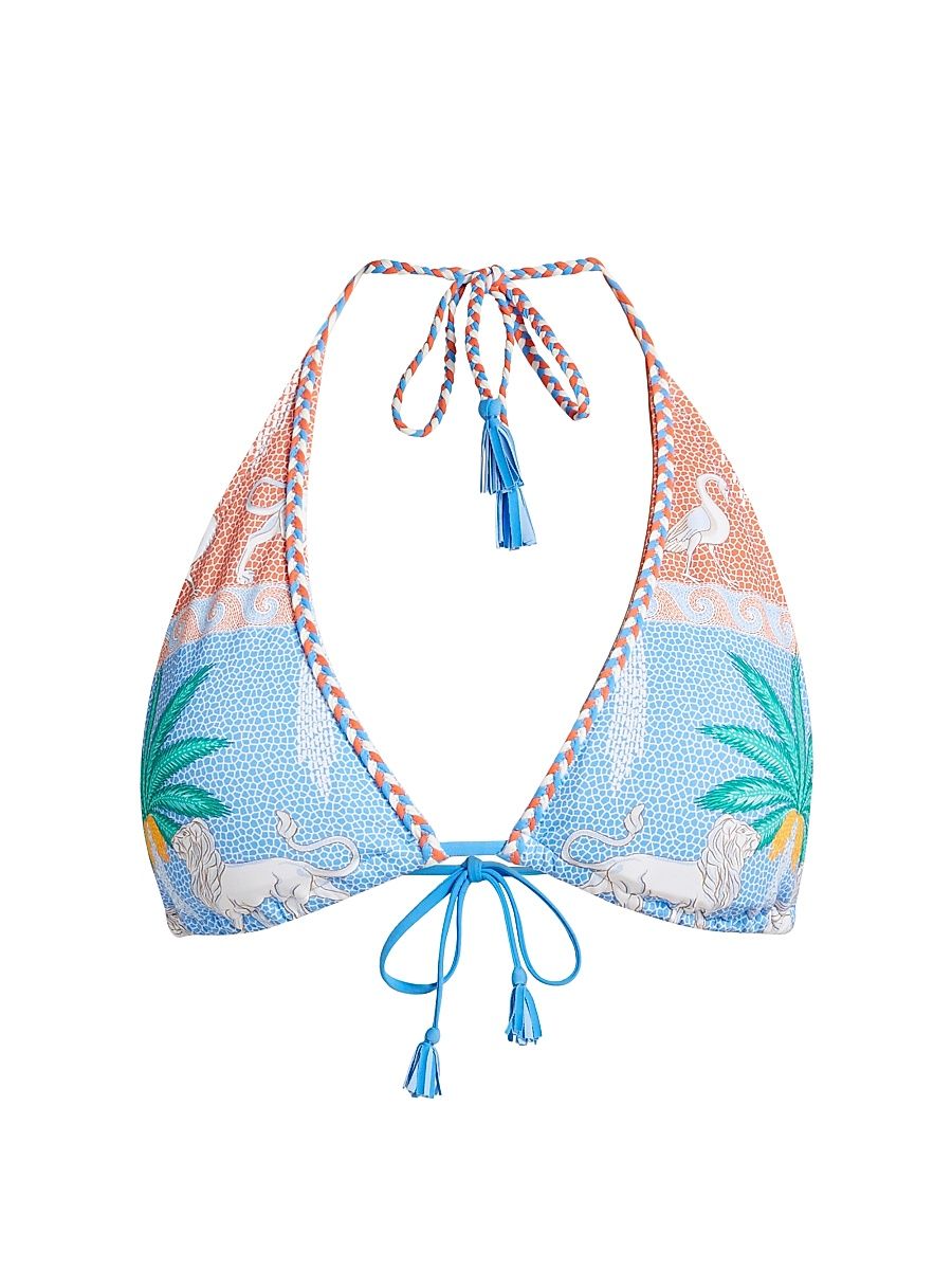 Women's Braided Bikini Top - Circes Garden - Size Large