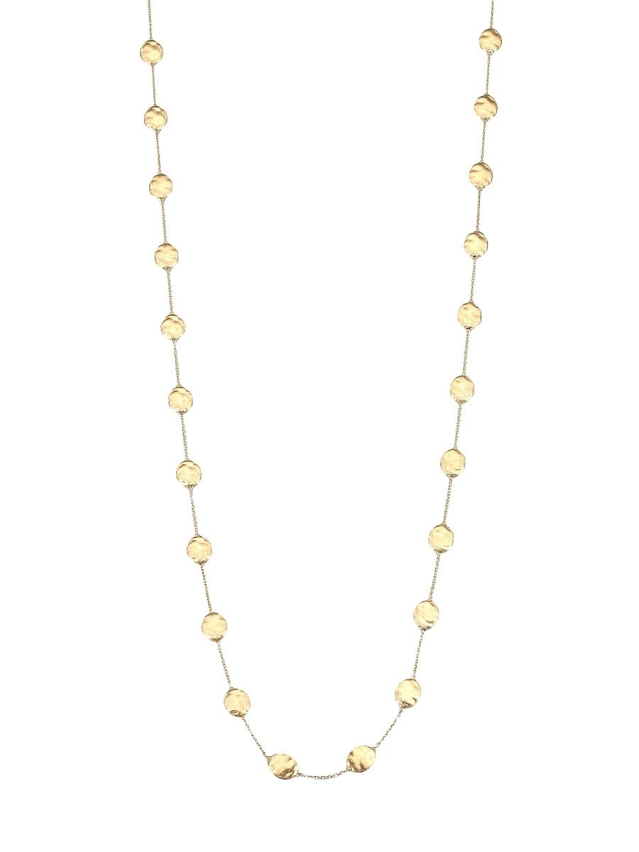 Women's Siviglia 18K Yellow Gold Station Necklace - Gold