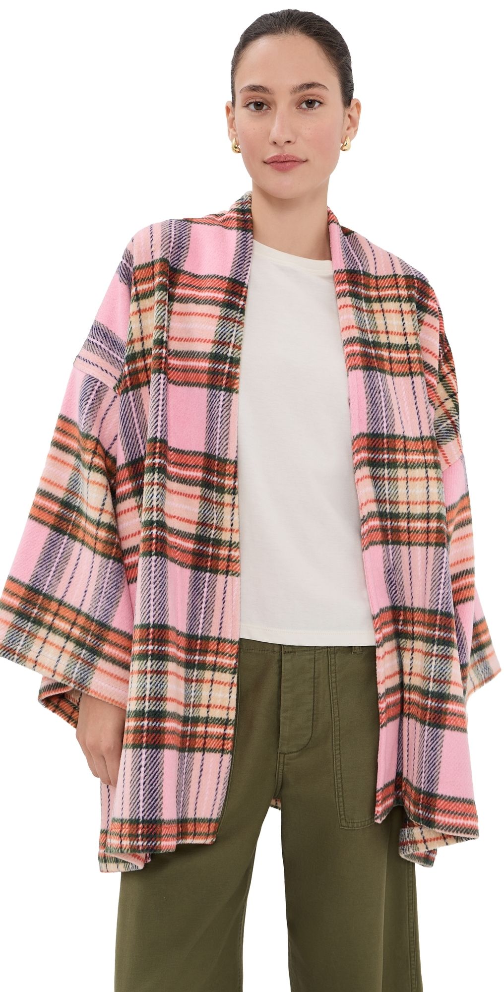 La Vie Style House Mini Duster Pink One Size