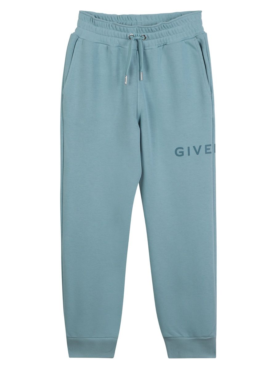 Givenchy Unisex Little Kid's Logo Fleece Joggers - Nosegay - Size 8