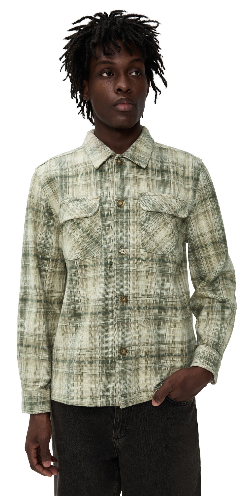 Katin Shiloh Flannel Moss XL