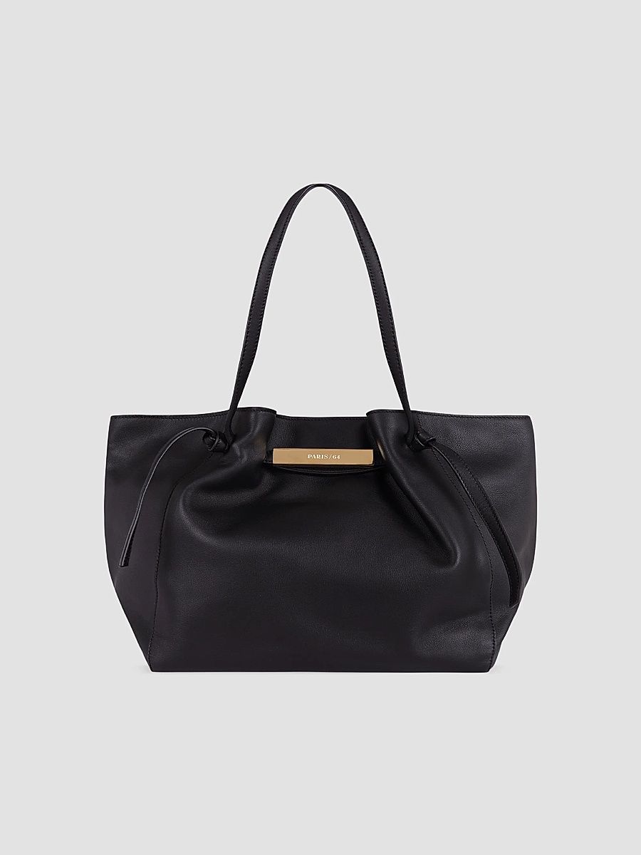 Women's Manhattan Leather Tote Bag - Black