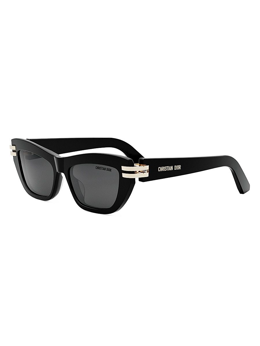 Women's CDior B2U 52MM Butterfly Sunglasses - Black