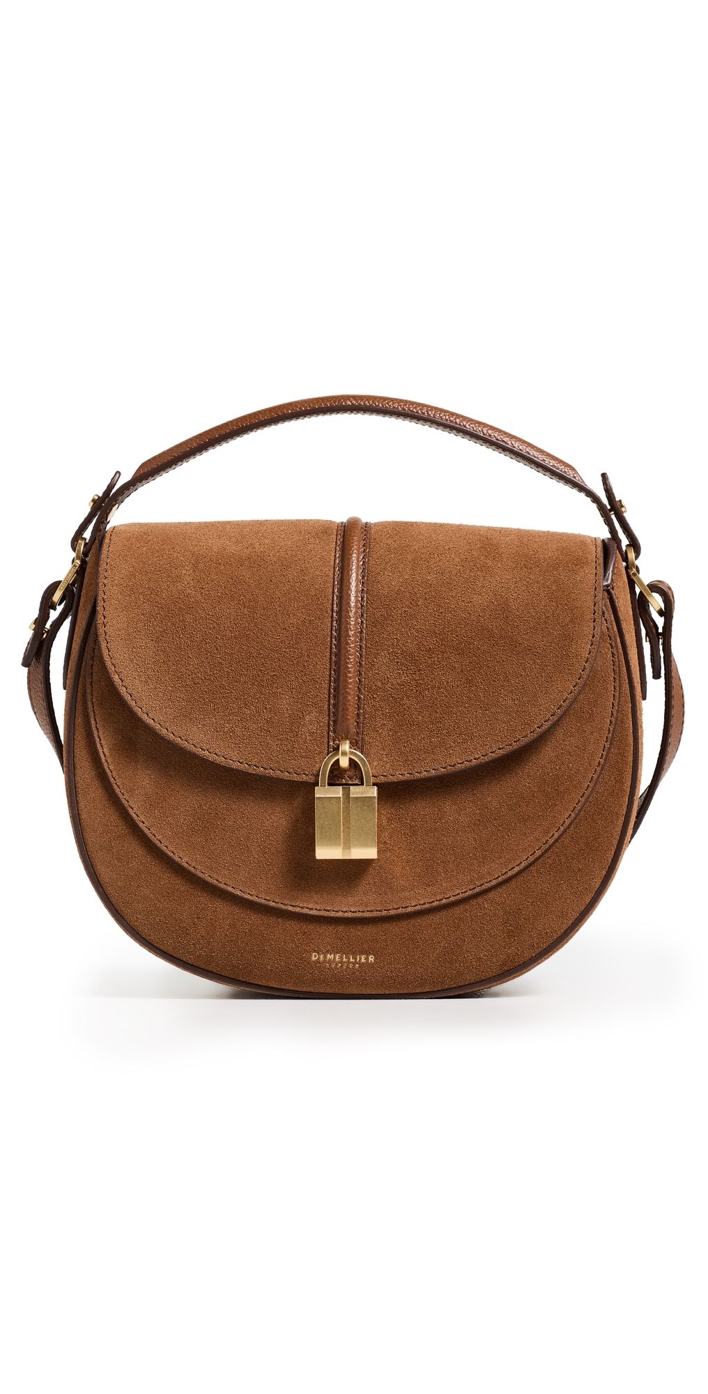 DeMellier Siena Saddle Bag Deep Tan/Tan One Size