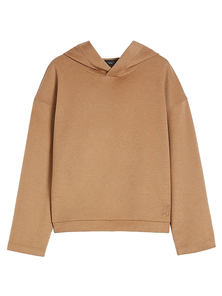 Women's Jersey Drap Sweatshirt - Camel - Size Medium