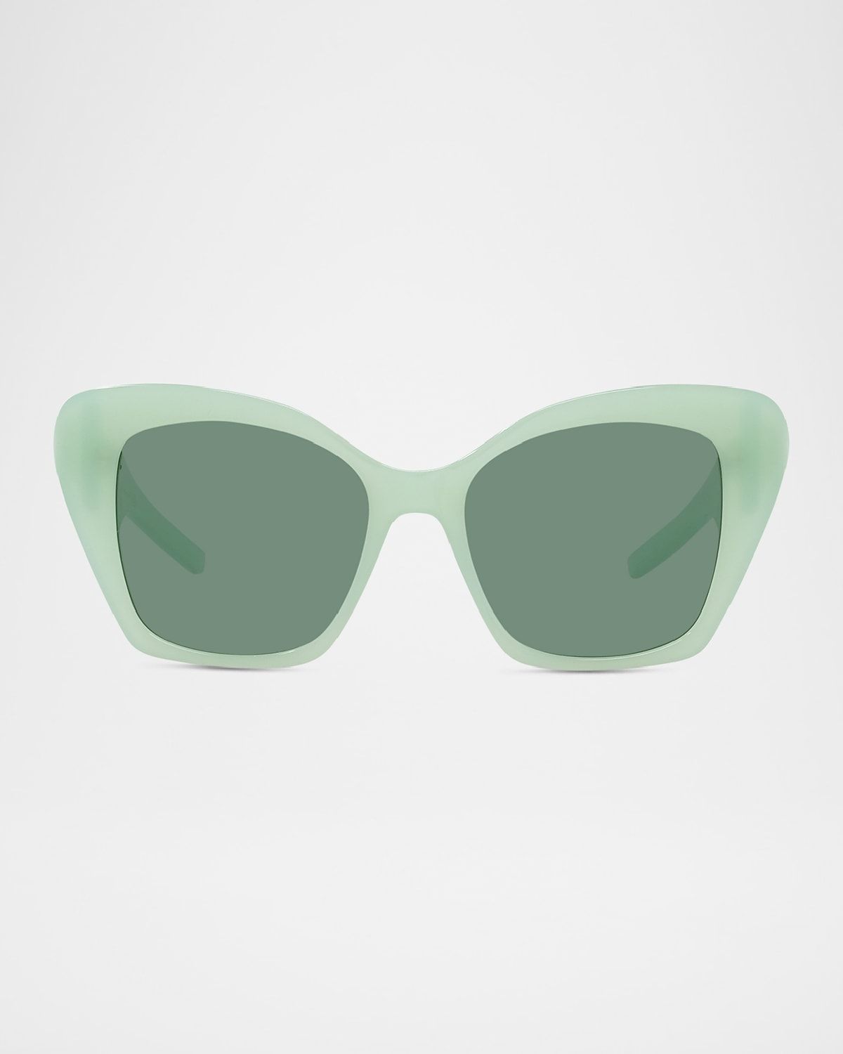 4G Liquid Square Plastic & Nylon Sunglasses