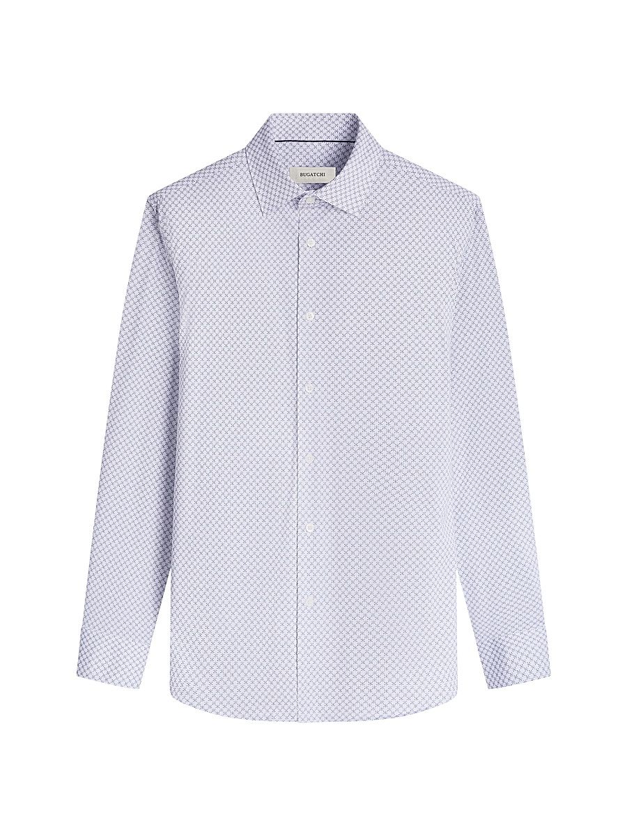 Men's Ooohcotton James Button-Front Shirt - White - Size XXXL