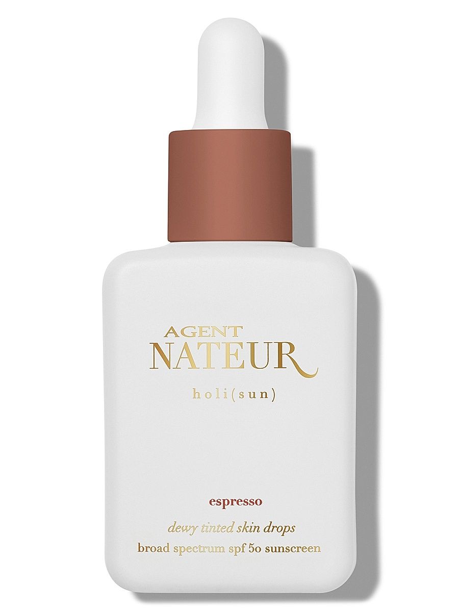 Women's Holi (Sun) Dewy Tinted Skin Drops SPF 50 - Espresso