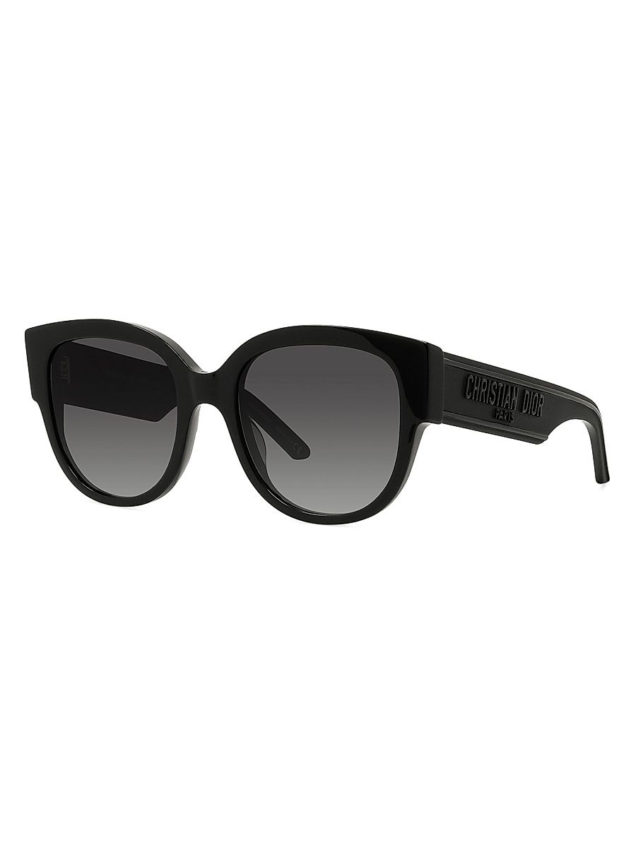 Women's Wildior BU 54MM Cat-Eye Sunglasses - Black