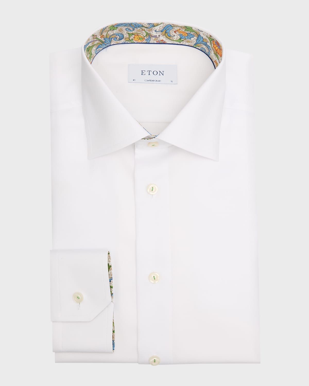 Men & apos;s Signature Twill Contemporary-Fit Dress Shirt