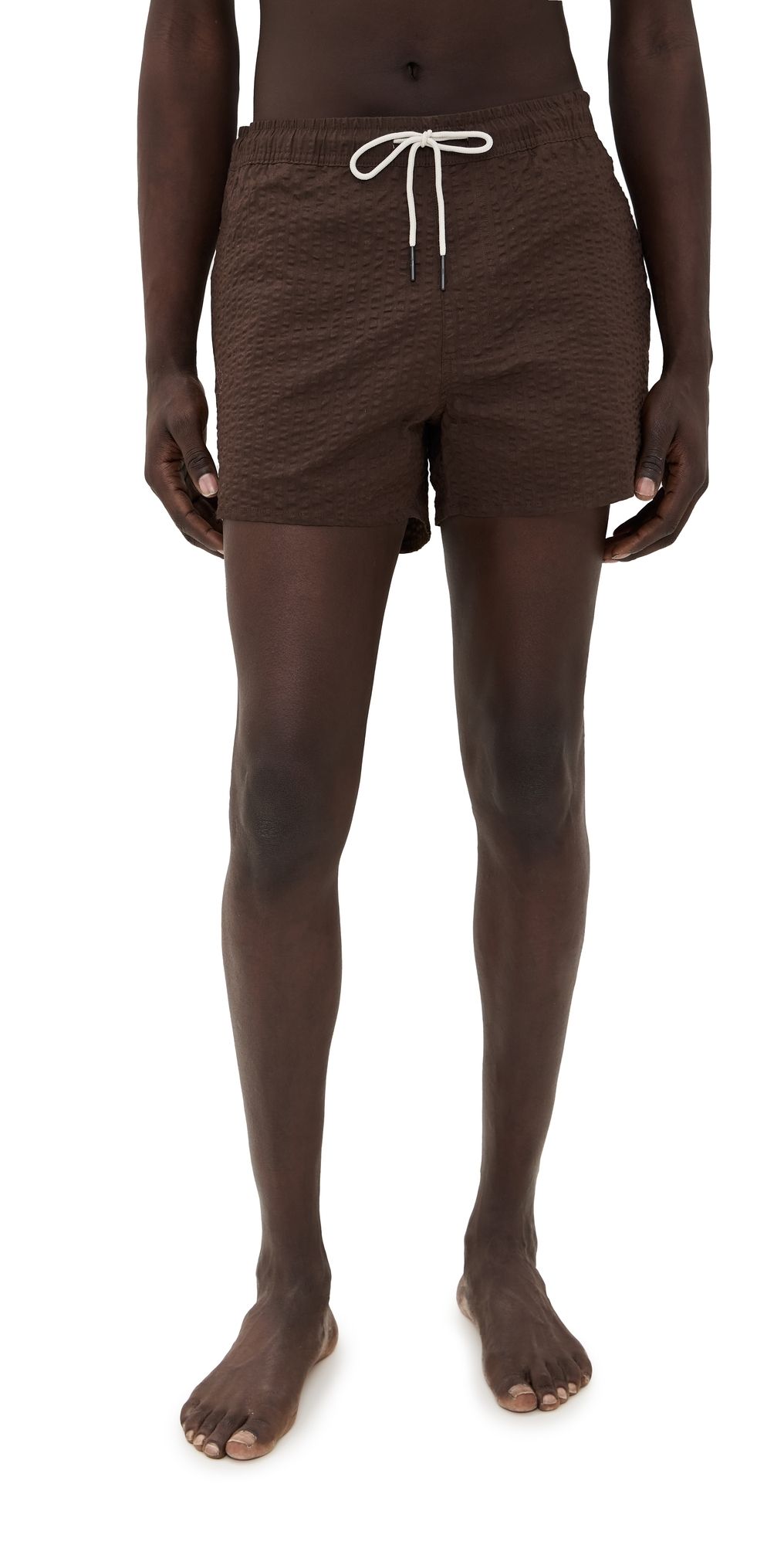 OAS Espresso Calo Swim Shorts 4 Brown XL