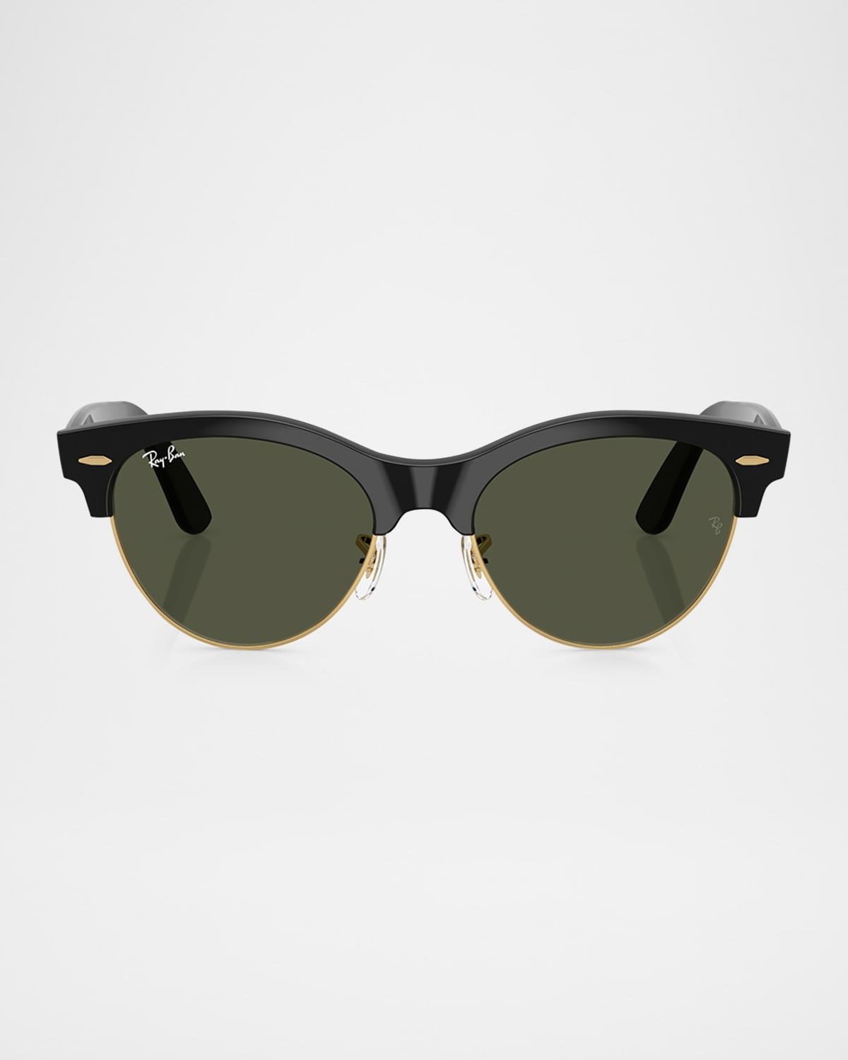 Clubmaster Way Plastic Square Sunglasses