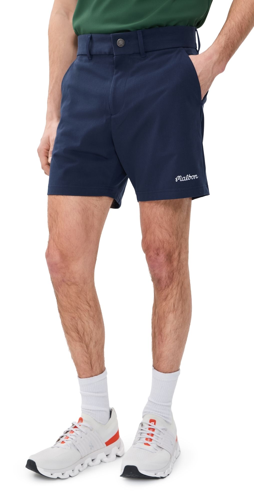 Malbon Golf Ripley Coolcore Shorts Navy 34