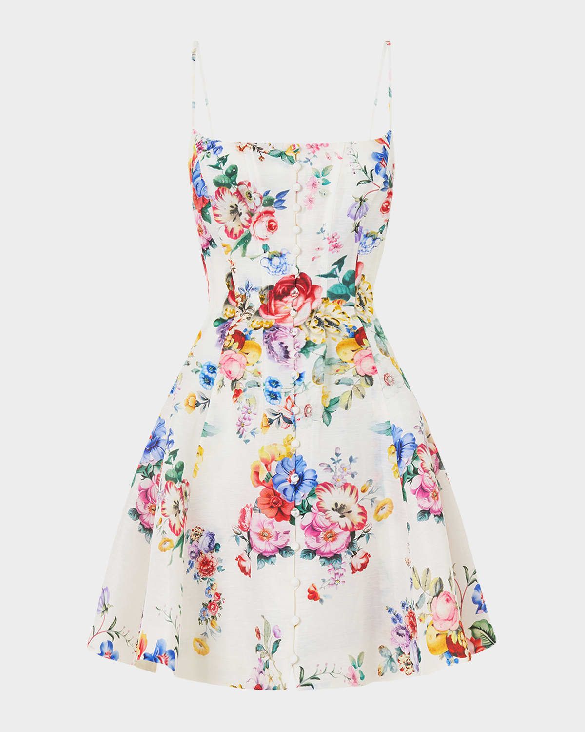 I Left My Heart in Granada Corset Mini Dress