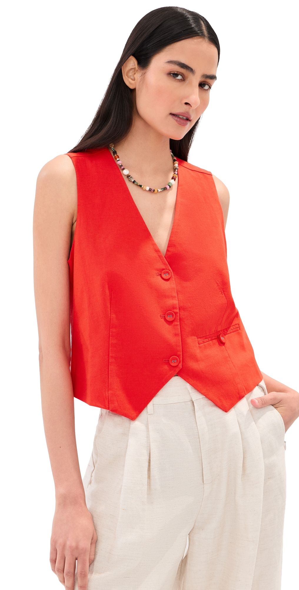 LE BOP Simone Vest Clam Bake XXS