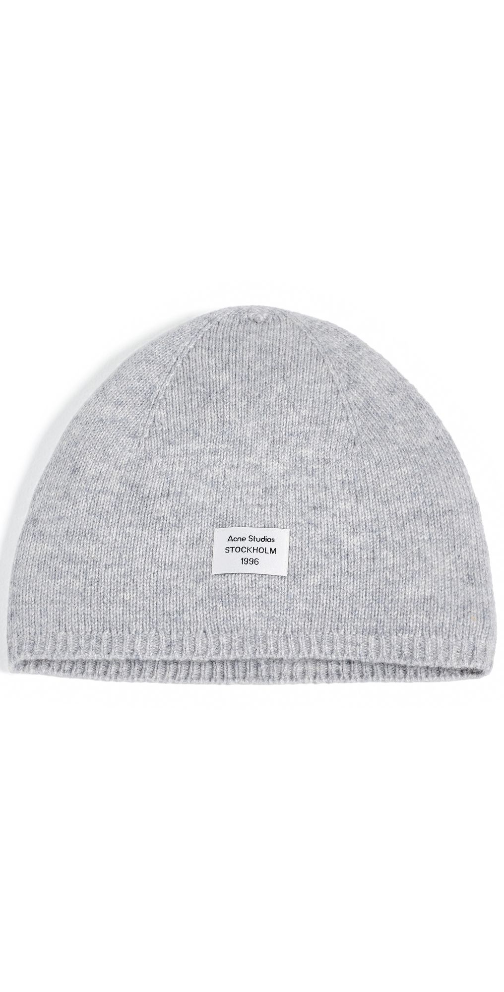 Acne Studios Kassias Cashmere Beanie Grey Melange One Size