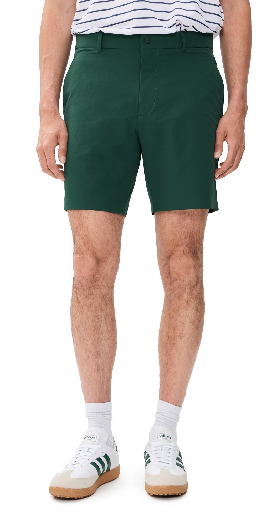 RLX Ralph Lauren On Course Matte Stretch Nylon Shorts 8 MOSS AGATE 36
