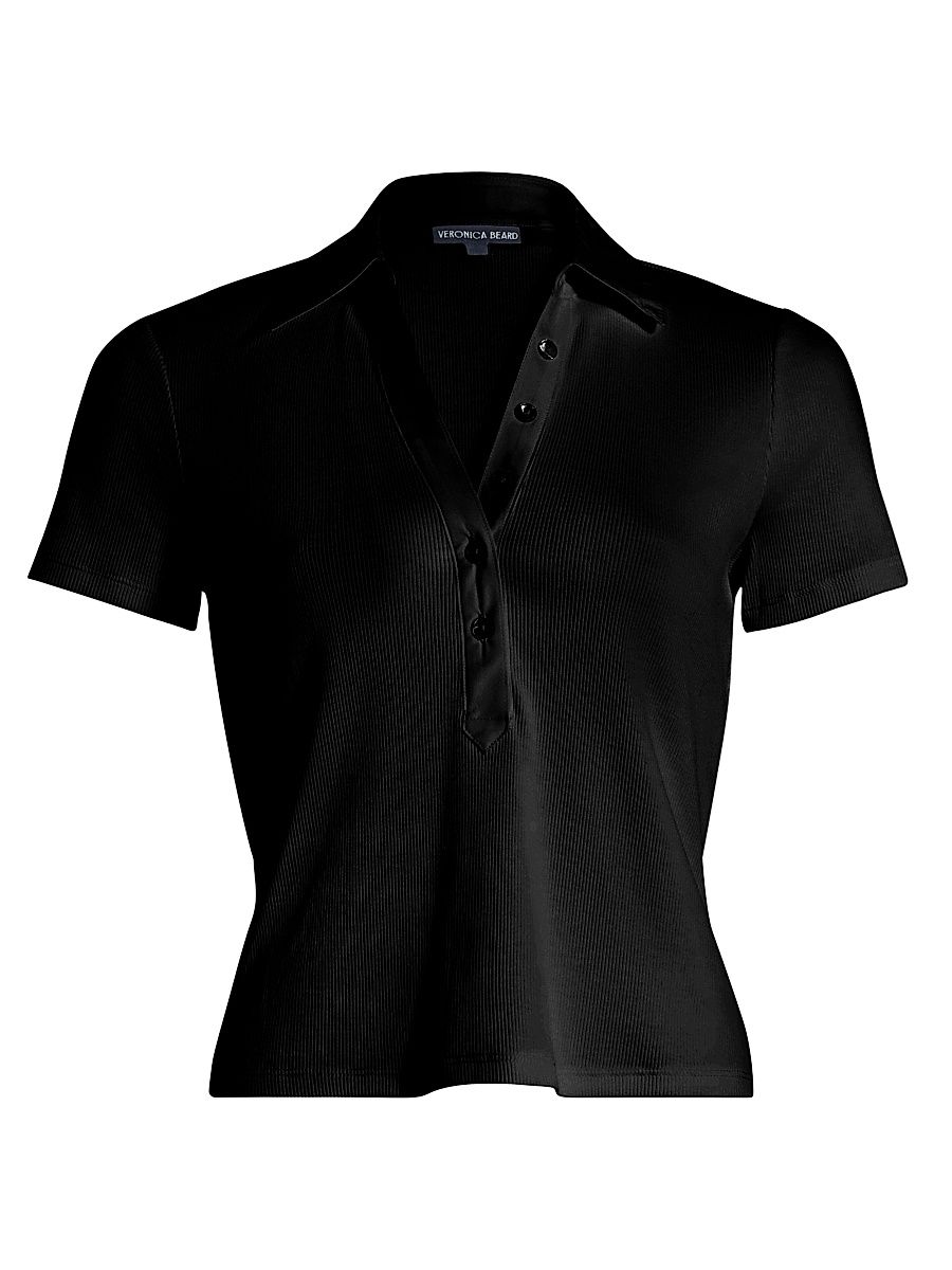 Women's Kearney Polo T-Shirt - Black - Size XS