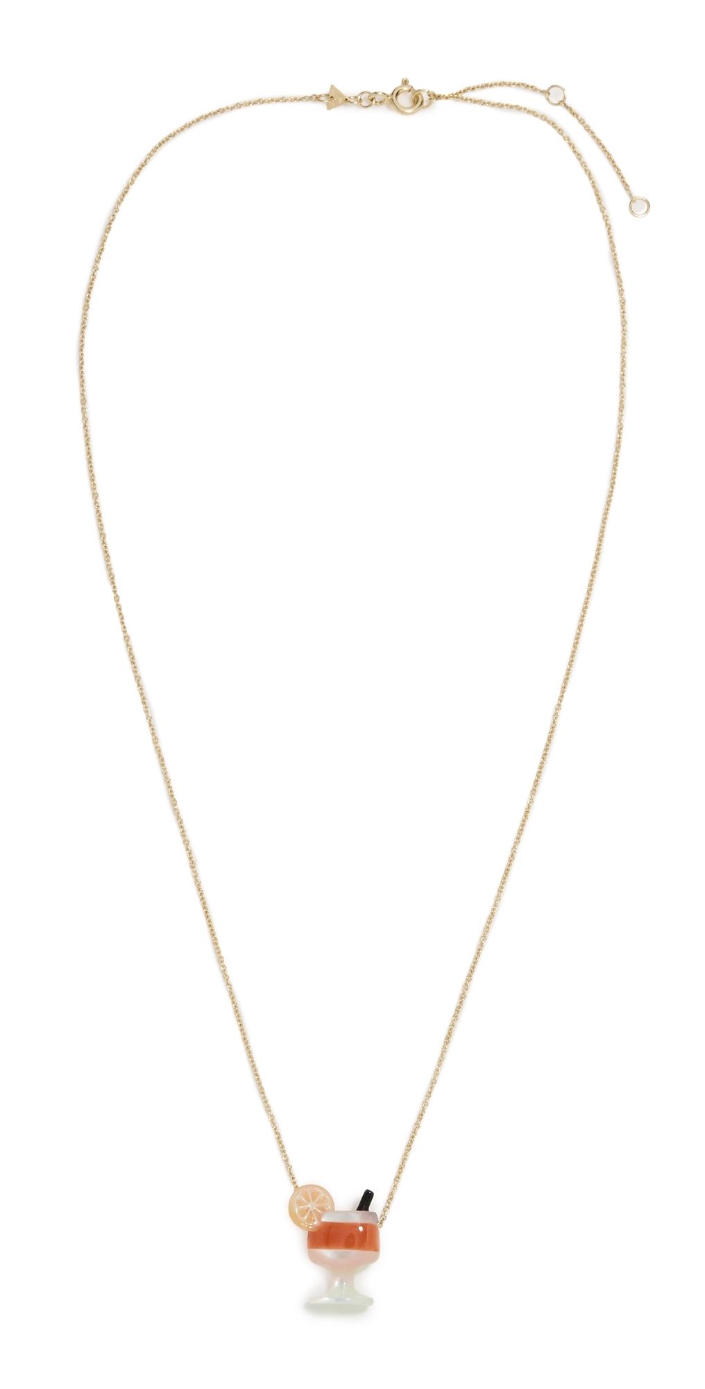 ALIITA Cocktail Necklace Yellow Gold One Size