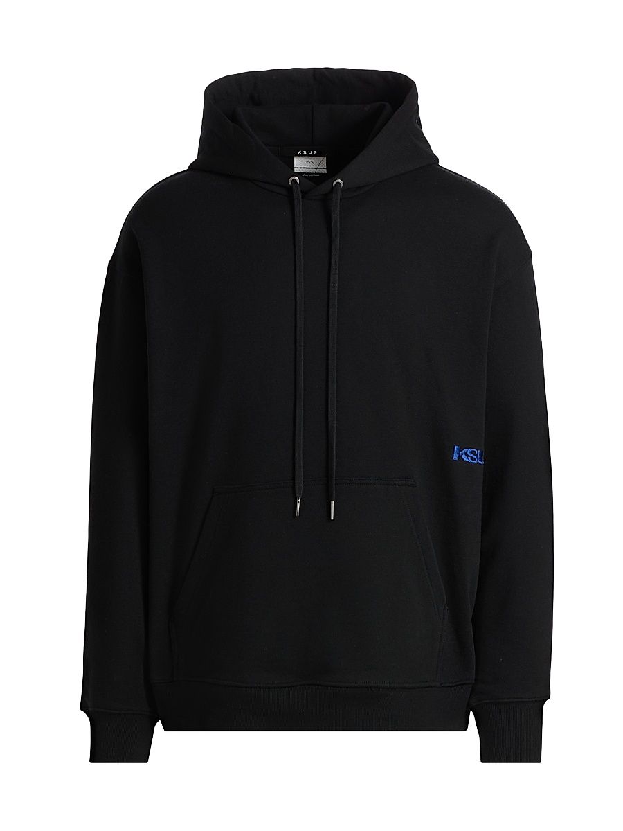 Men's 4x4 Biggie Revamp Cotton Hoodie - Black - Size XXL