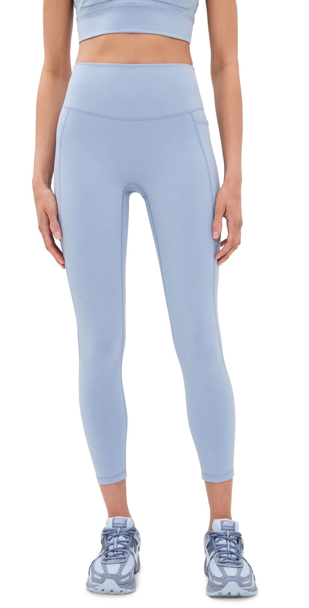 Sweaty Betty Ultimate Move 7/8 Marl Leggings Laguna Blue Marl L